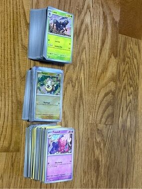 Lot Of Mixed Pokemon Cards